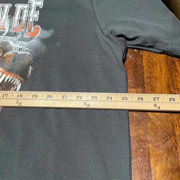 HOMME + FEMME Graphic Black T-Shirt Men’s Size 2XL - Picture 2 of 8